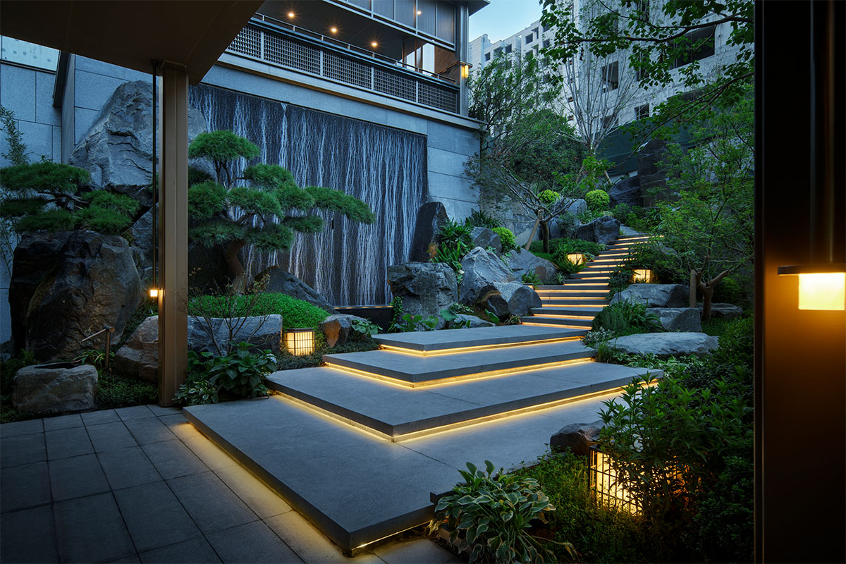 安阳禧瑞府下沉庭院